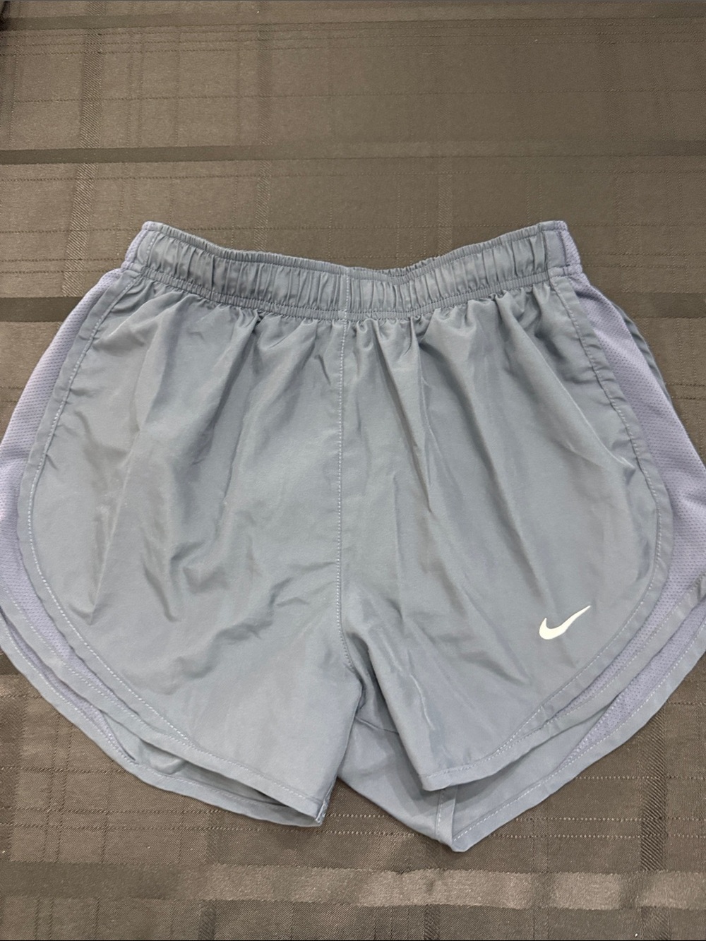 Nike Women's Light Blue Tempo Running Shorts